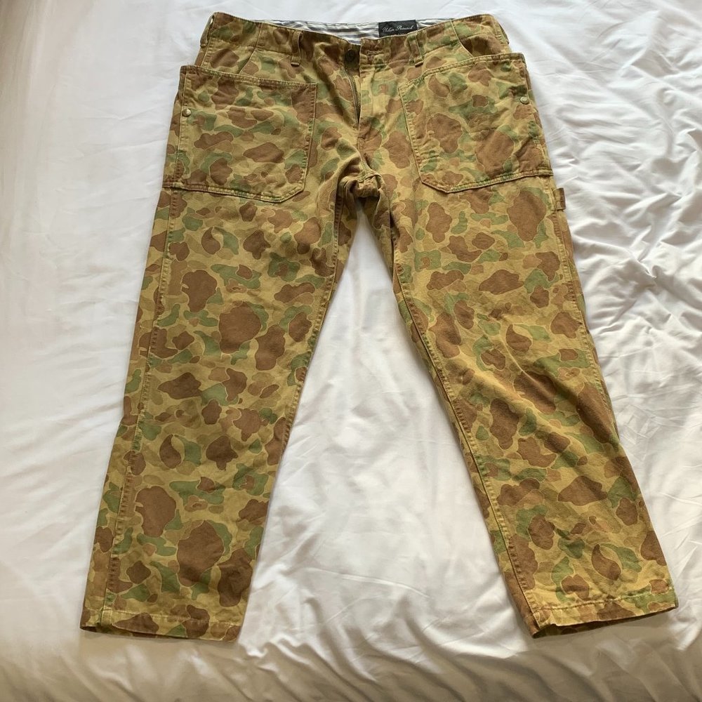 Urban Research Camo Print Pants